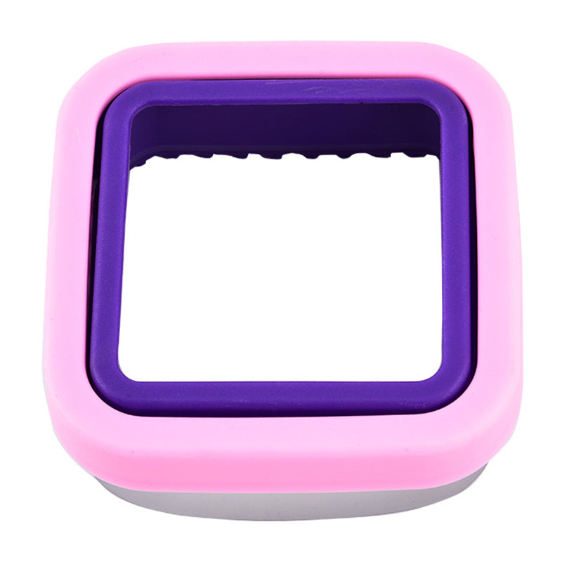 Geometric Shape Sandwich Cutter for Kids Biscuit Bread DIY Baking Mold (BPA Free, No FDA)