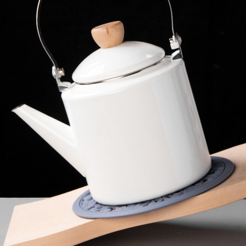 3Pcs 20*20cm Heat Insulation Placemat Chinese Hollow Carving Cup Mat Silicone Coaster