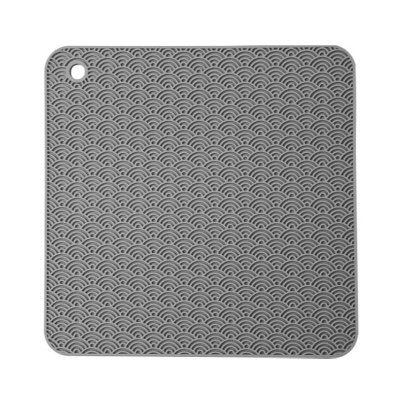 Square Silicone Bowl Dish Heat Insulation Pad Dining Table Protection Mat