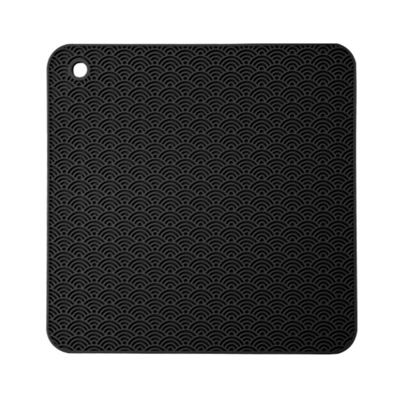 Square Silicone Bowl Dish Heat Insulation Pad Dining Table Protection Mat