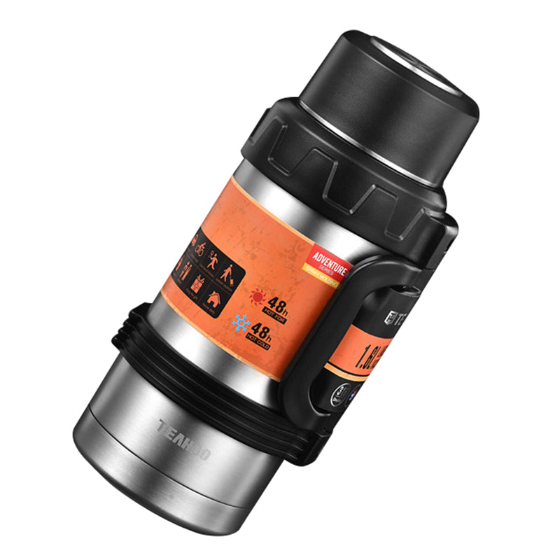 TEAHOO 1600ml 316 Stainless Steel Insulated Cup Outdoor Vacuum Water Bottle (BPA Free, No FDA)