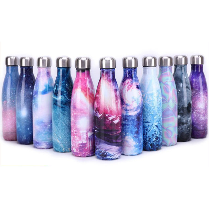 500ml 304 Stainless Steel Insulated Cup Heat Transfer Printing Water Bottle (BPA-Free, with FDA Certificate)