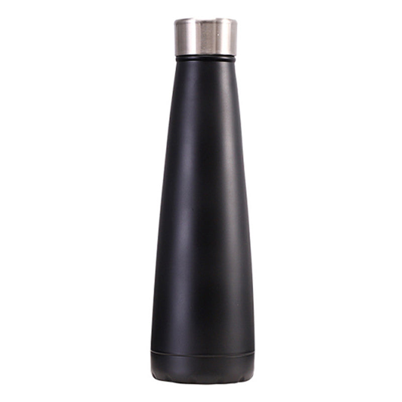500ml 304 Stainless Steel Vacuum Insulated Cup Taper Water Bottle for Outdoor Sports (BPA Free, with FDA)