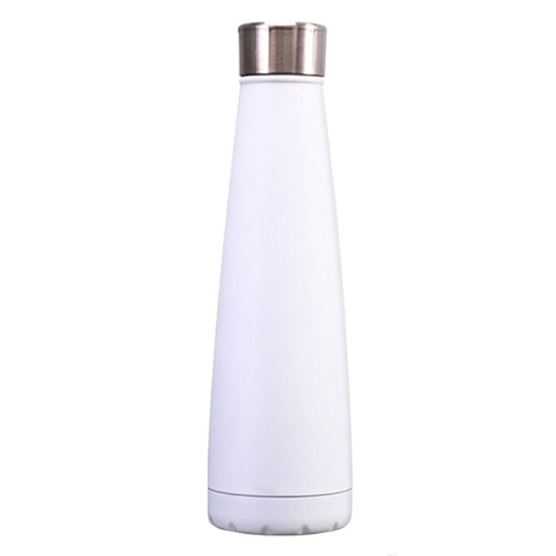 500ml 304 Stainless Steel Vacuum Insulated Cup Taper Water Bottle for Outdoor Sports (BPA Free, with FDA)