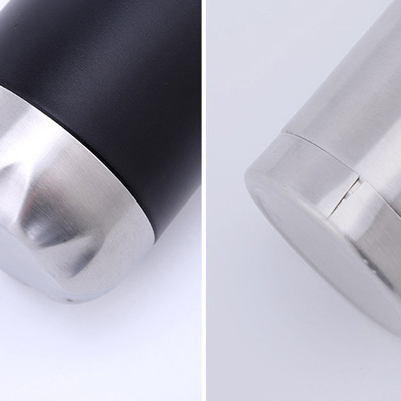 500ml Narrow Mouth Gradient 304 Stainless Steel Vacuum Insulated Sports Water Bottle (BPA Free, with FDA)