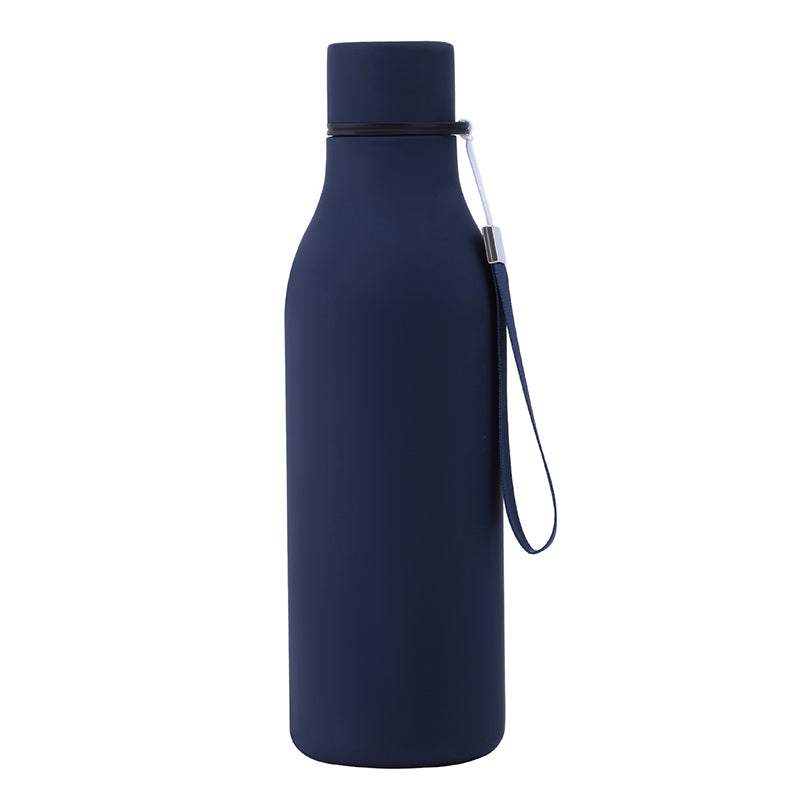 550ml Vacuum Insulated Water Bottle 304 Stainless Steel Cup with Lanyard (BPA Free, with FDA)