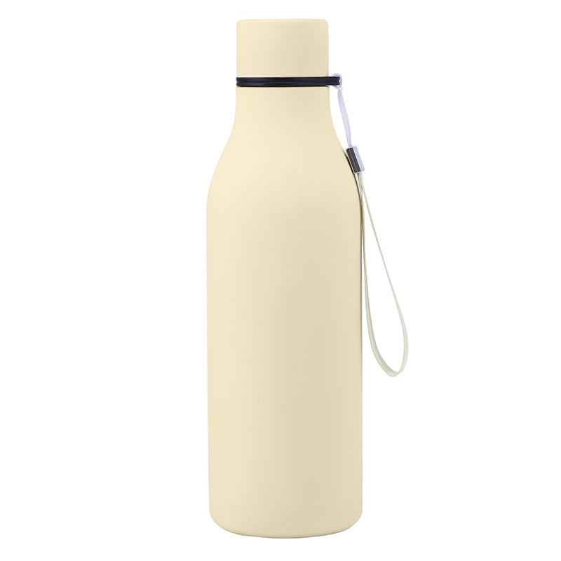 550ml Vacuum Insulated Water Bottle 304 Stainless Steel Cup with Lanyard (BPA Free, with FDA)