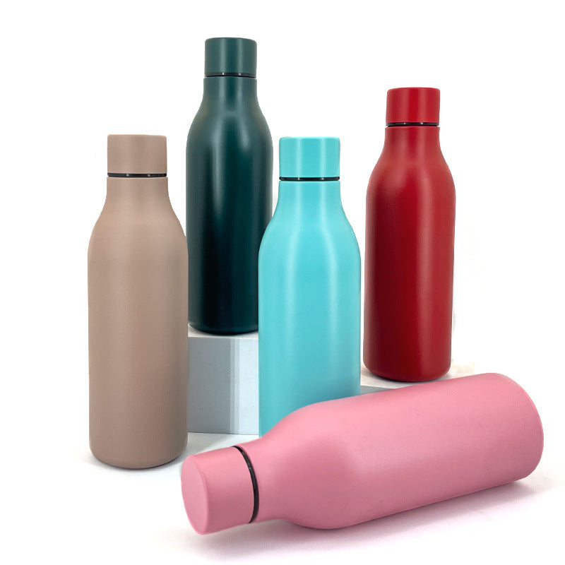 550ml Outdoor Sports 304 Stainless Steel Cup Vacuum Insulated Water Bottle (BPA Free, with FDA)