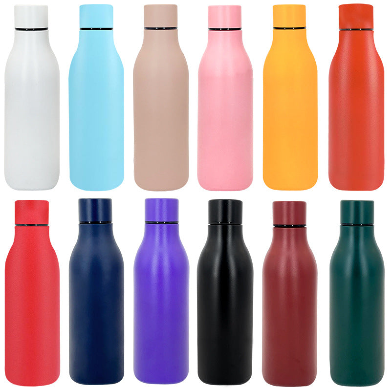 550ml Outdoor Sports 304 Stainless Steel Cup Vacuum Insulated Water Bottle (BPA Free, with FDA)