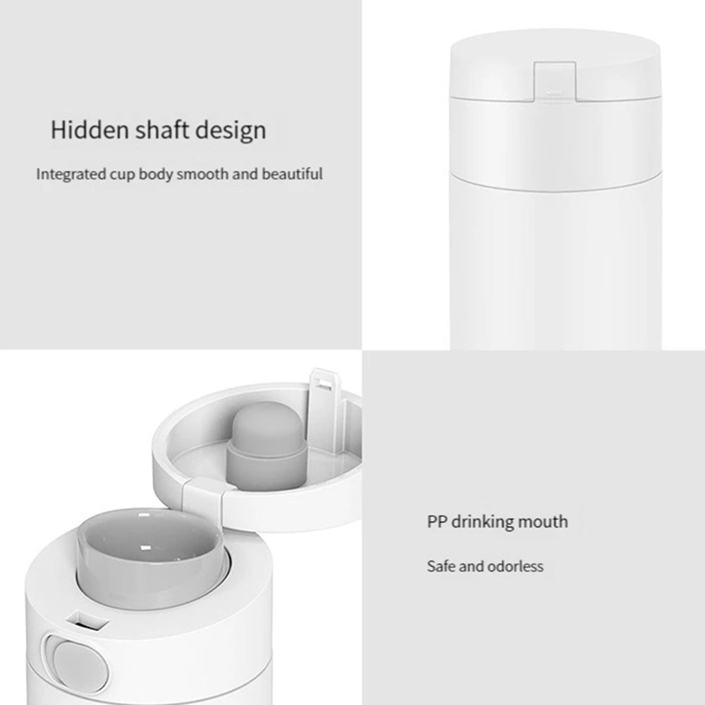 XIAOMI MIJIA MJTGB01PL 480ML Pop-Up Lid Vacuum Insulated Bottle (No FDA, BPA-Free)
