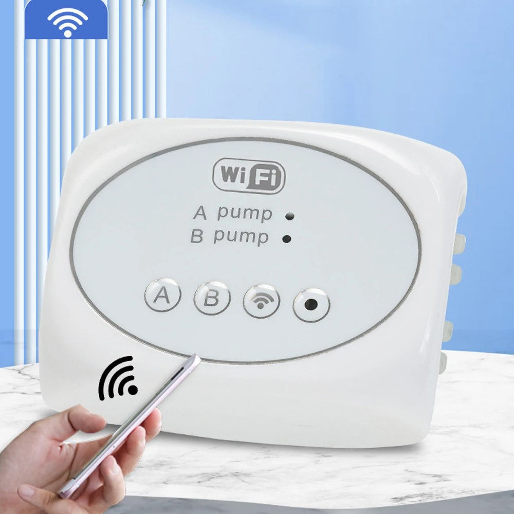 WiFi Water Timer Remote Control Potted Plant Smart Watering System with 10m Water Pipe+15 Emitters