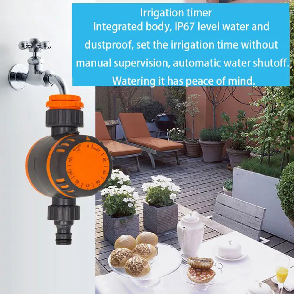 Single Outlet Automatic Garden Irrigation Controller Intelligent Mechanical Water Timer