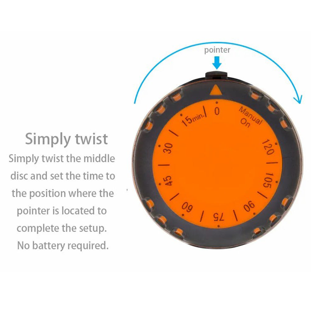 Single Outlet Automatic Garden Irrigation Controller Intelligent Mechanical Water Timer