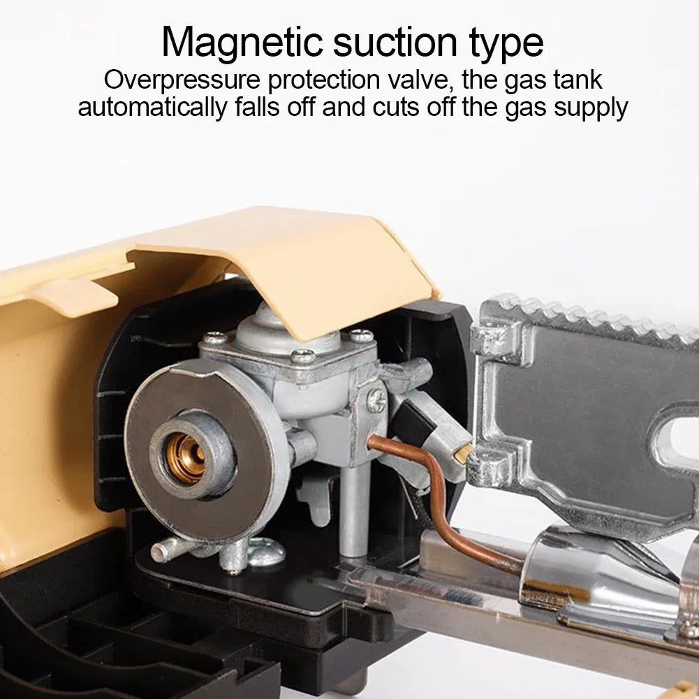 001 Portable Camping Stove Burner Outdoor Picnic Cooking Folding Gas Stove