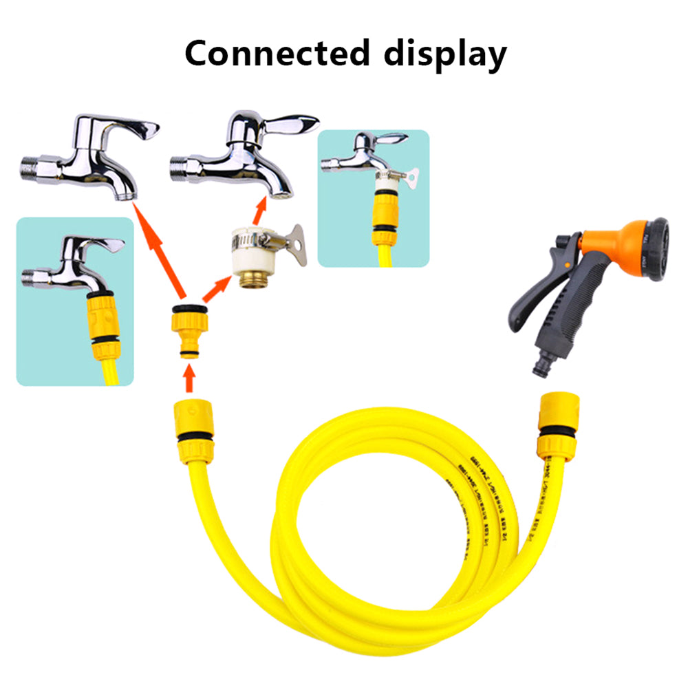 5m 1 / 2 Inch Multi-function Garden Watering PVC Hose Pipe for Irrigation System