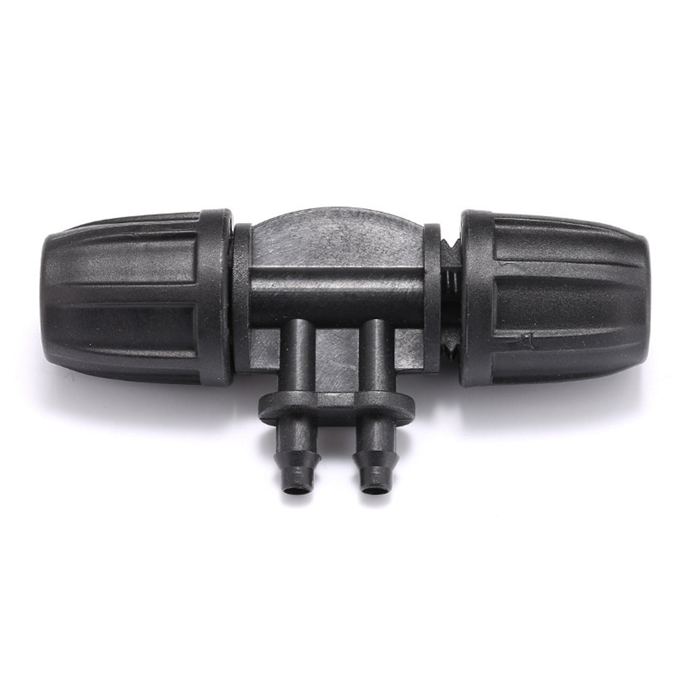 100Pcs Garden Irrigation Tube Fitting Connector Lawn Water Hose Coupler