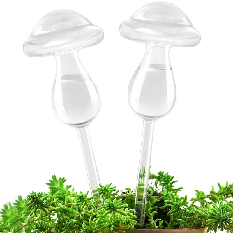 Self Watering Device Automatic Plant Water Irrigation Tool When Away On Vacation Travel