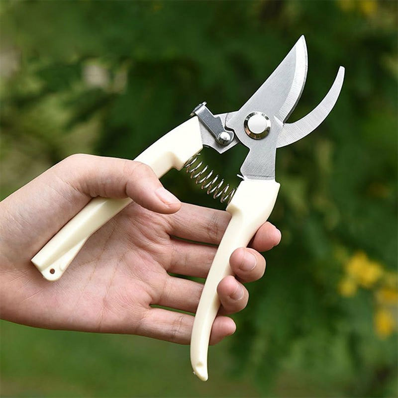 Garden Pruning Shears Scissors Stainless Steel Blade Handheld Pruners