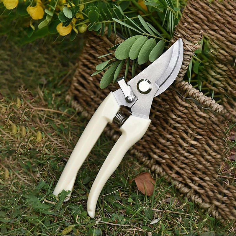 Garden Pruning Shears Scissors Stainless Steel Blade Handheld Pruners