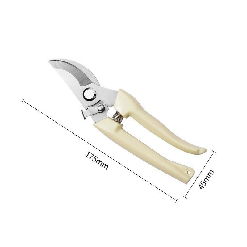 Garden Pruning Shears Scissors Stainless Steel Blade Handheld Pruners