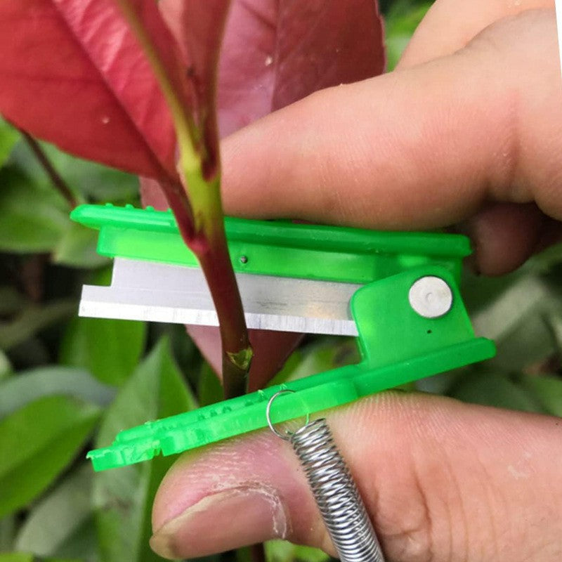 100Pcs Farm Orchard Thumb Knife Garden Pruner Vegetable Fruit Picking Cutter