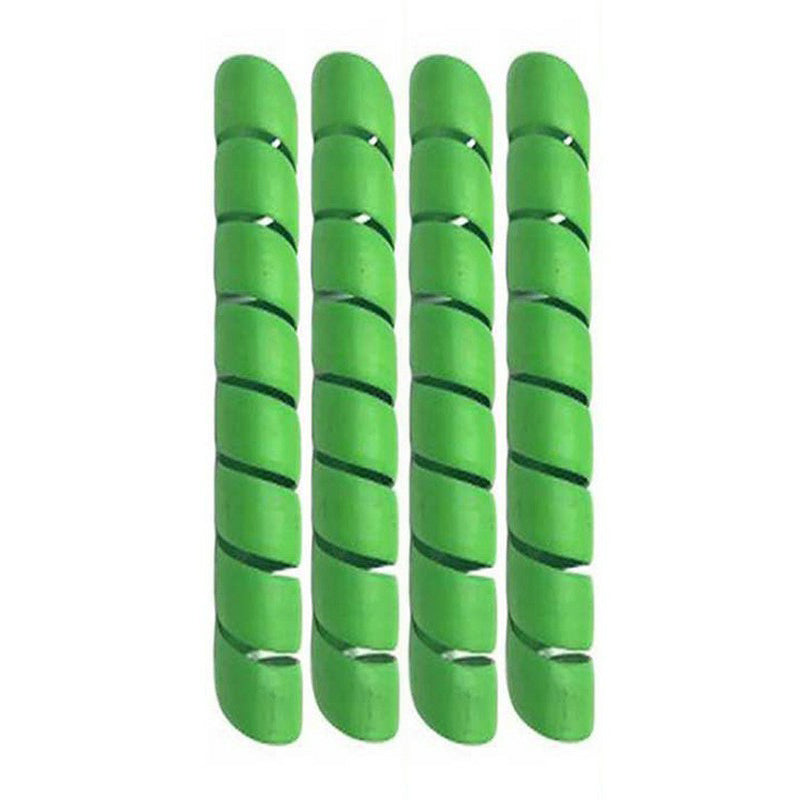 2 Large + 2 Small Tree Trunk Protectors Plastic Tree Trunk Wrap Pipes Bark Guard