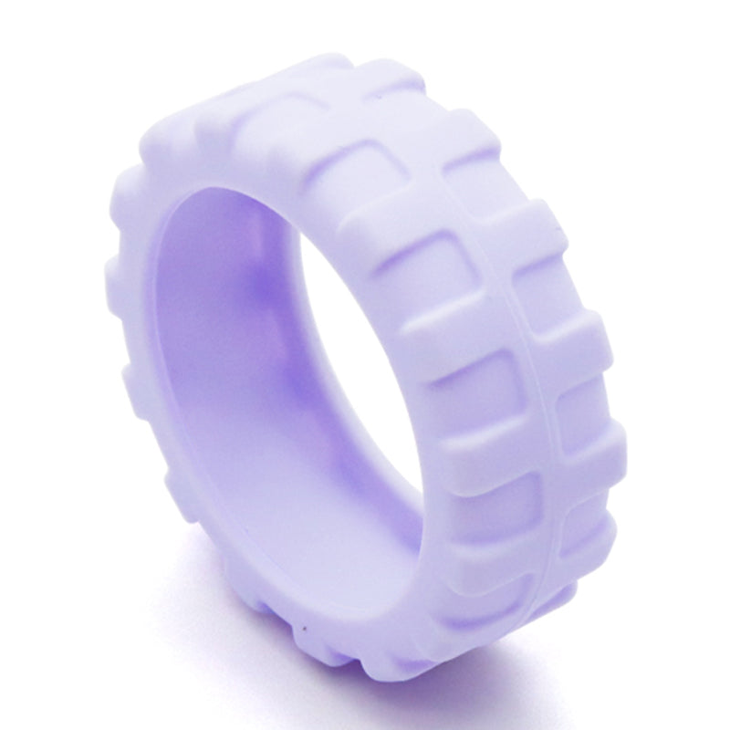 8Pcs Luggage Wheels Protector Reduce Noise Silicone Wheels Caster Shoes, Size S