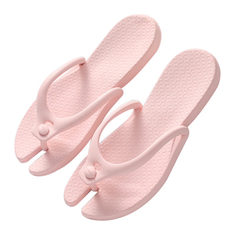 ETRAVEL tx14 1 Pair Unisex Bathroom Non-Slip EVA Slippers Portable Travel Slippers
