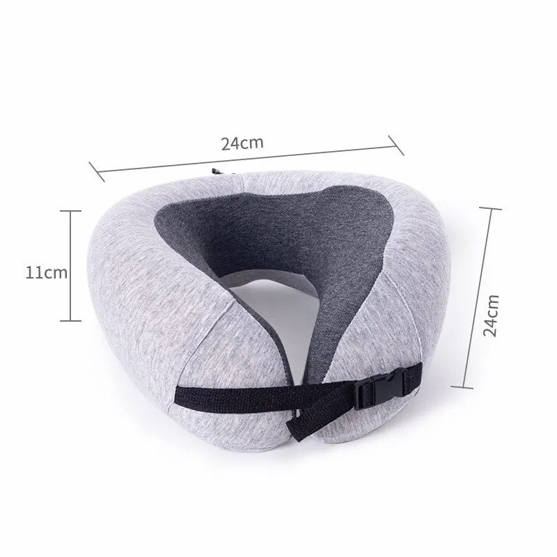 Travel Train Plane U-shaped Pillow Slow Rebound Memory Foam Neck Pillow