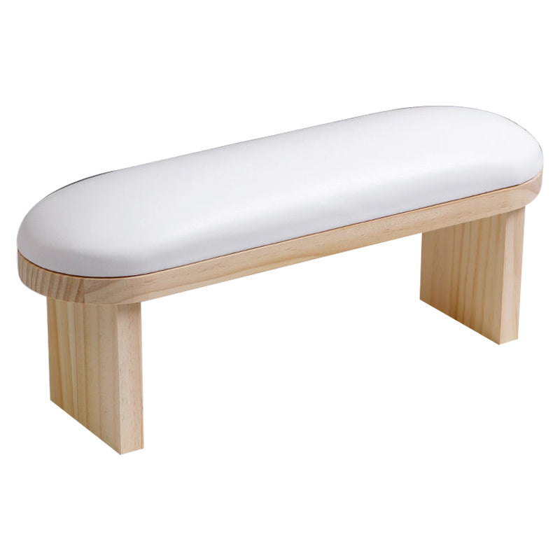 Nail Art PU Leather Hand Rest Cushion Wooden Manicure Table for Salon / Home, High Type