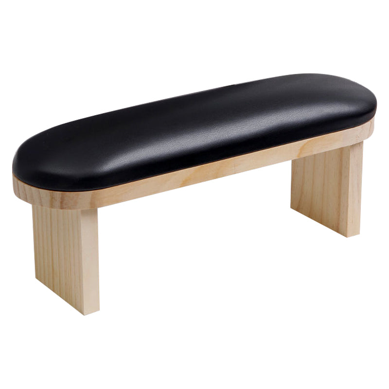Nail Art PU Leather Hand Rest Cushion Wooden Manicure Table for Salon / Home, High Type