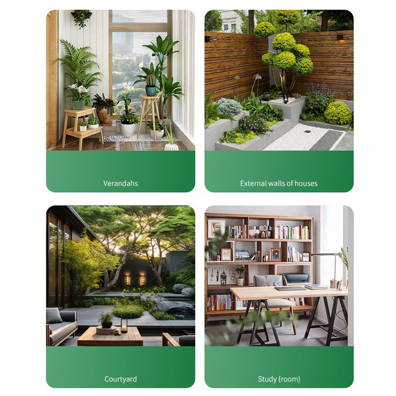 001-YL-221 Hanging Plant Pot Indoor Outdoor Balcony Potted Flower Iron Display Basket