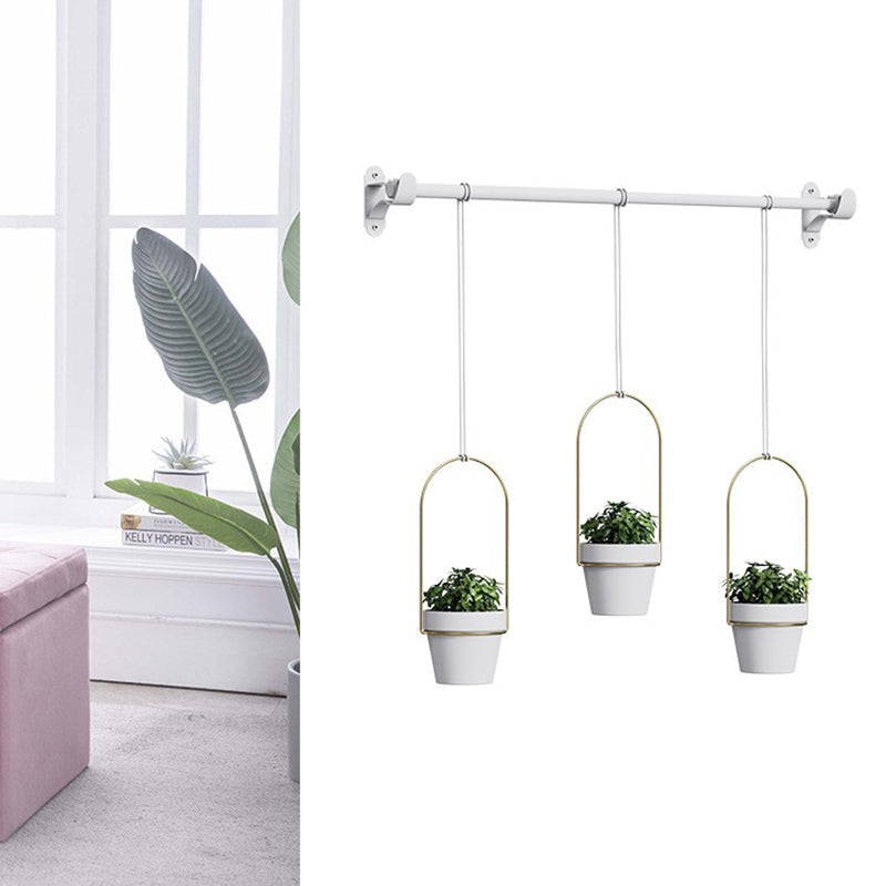 001- ZJ-SS01 Hanging Planters 3-in-1 Indoor Plant Flower Pot Holder