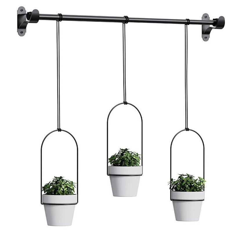 001- ZJ-SS01 Hanging Planters 3-in-1 Indoor Plant Flower Pot Holder