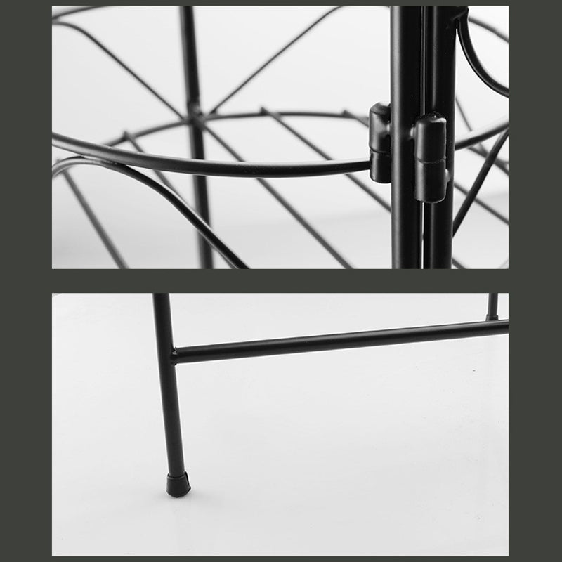 001-TX001 Potted Plant Storage Rack 3-layer Floor Shelf Iron Art Indoor Balcony Pothos Flower Pot Rack