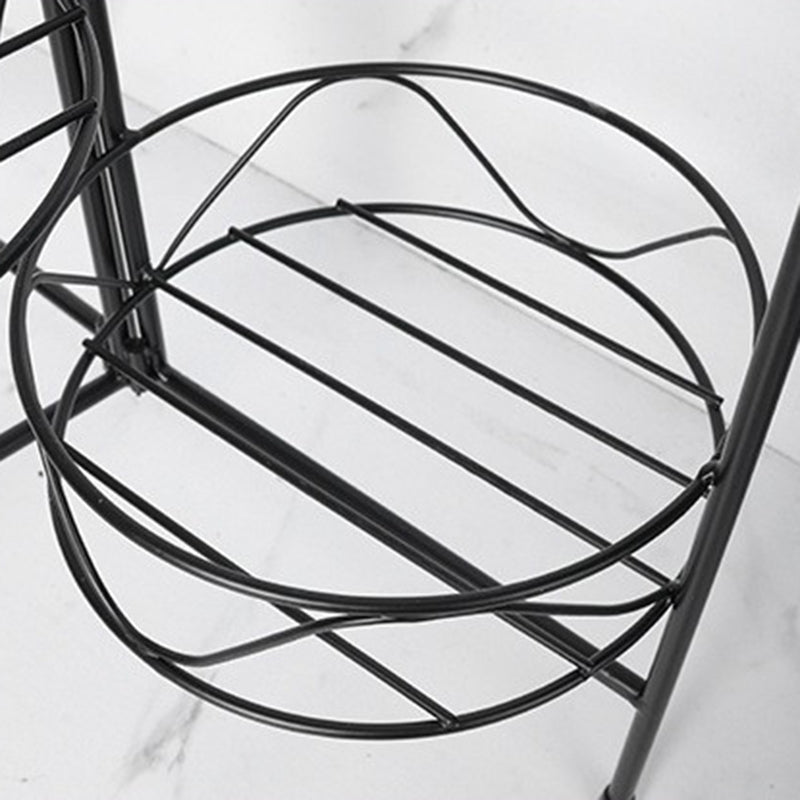 001-TX001 Potted Plant Storage Rack 3-layer Floor Shelf Iron Art Indoor Balcony Pothos Flower Pot Rack