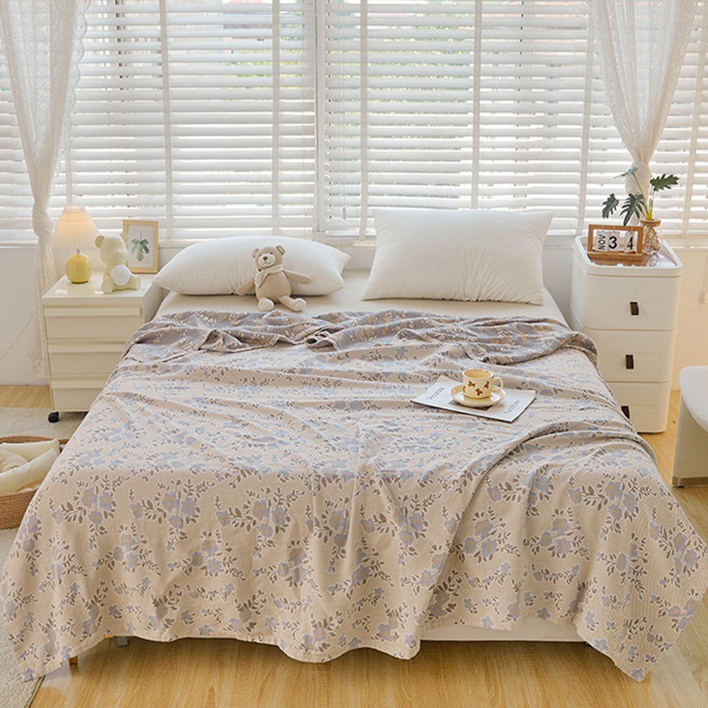 200x230cm Class A Cotton Gauze Blanket Summer Towel Quilt Air Conditioning Blanket