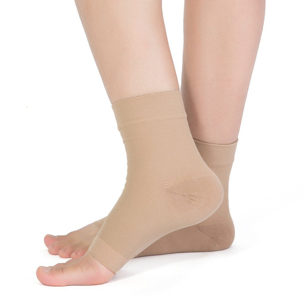 1 Pair Plantar Fasciitis Compression Socks Outdoor Sports Ankle Sleeve