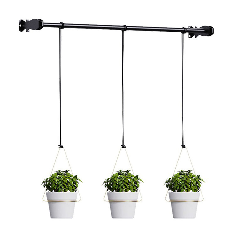 001-ZJY-ST3J ZJY-ST3H Set of 3 Hanging Flower Pot Holder Wall-Mounted Planters Hanger