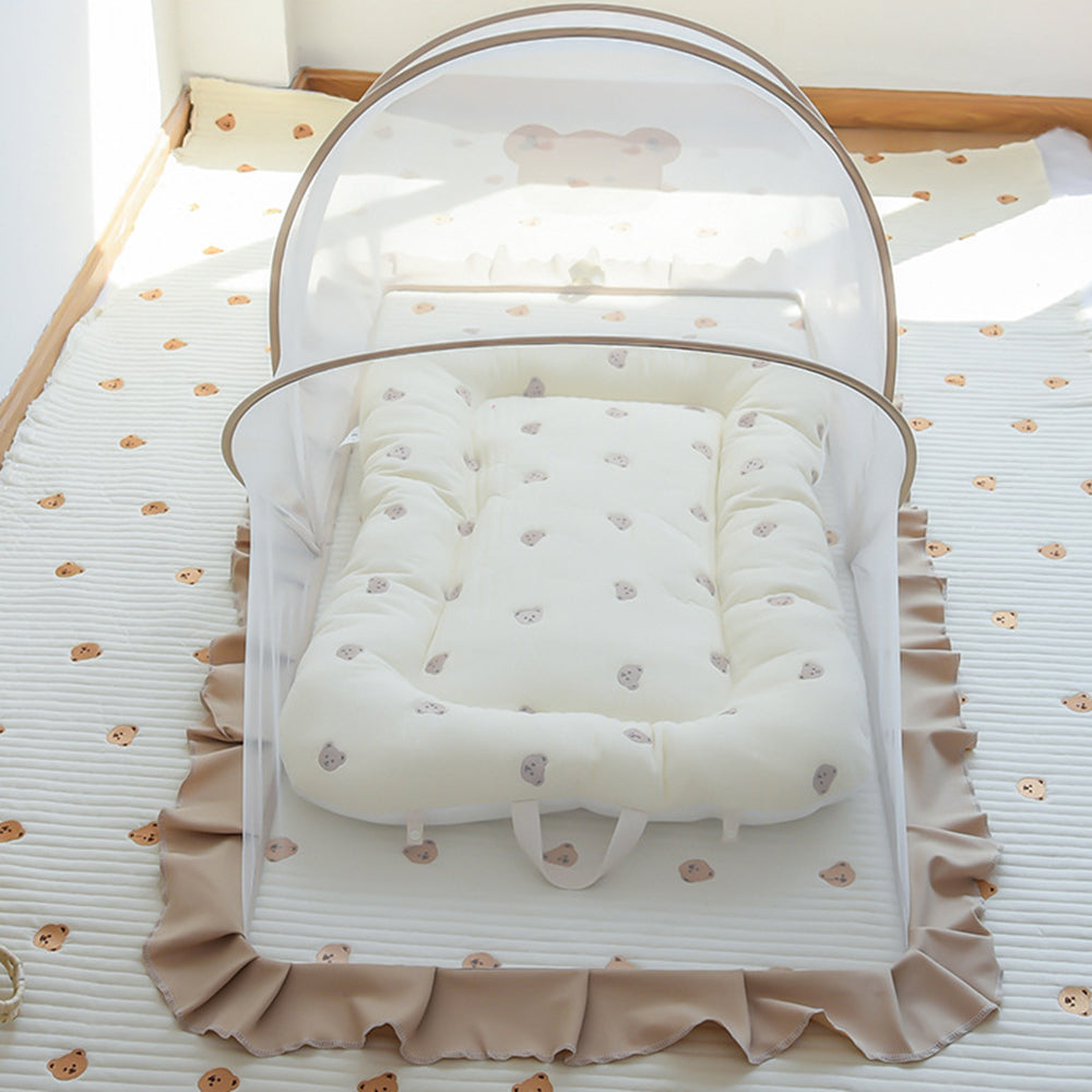 01 128*65cm Baby Mosquito Net Tent Full-Cover Canopy Mosquito Net for Kids Folding Mosquito Netting