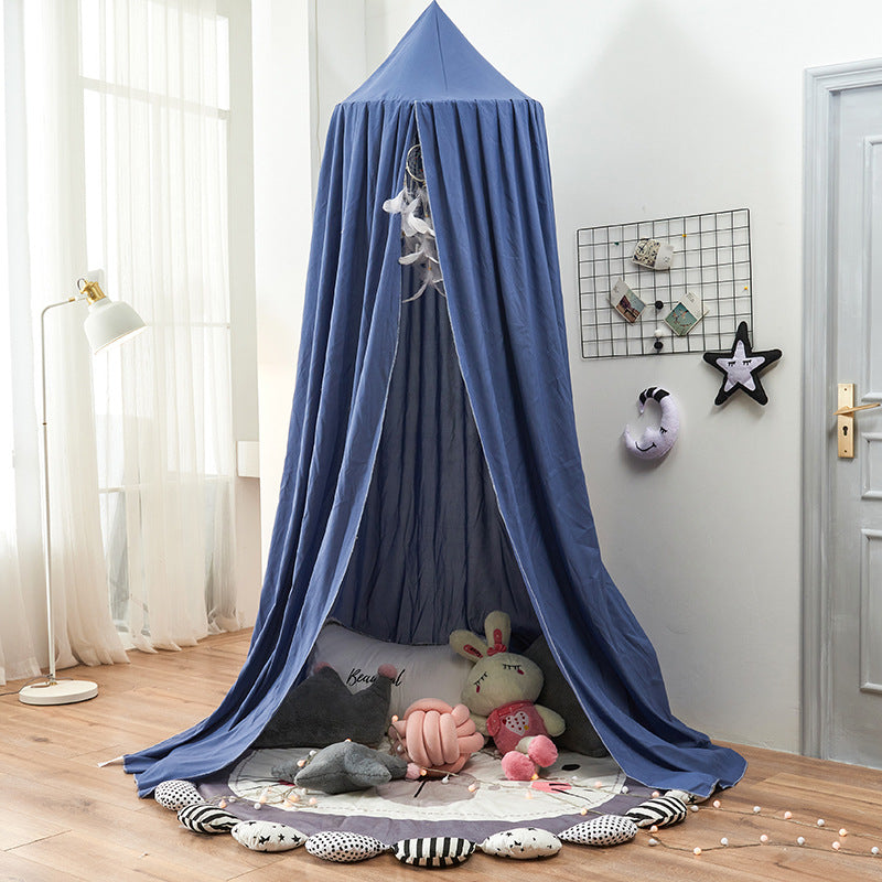 SXJ-01 65cm Princess Canopy Mosquito Net for Kids Round Dome Canopy Bed Decor