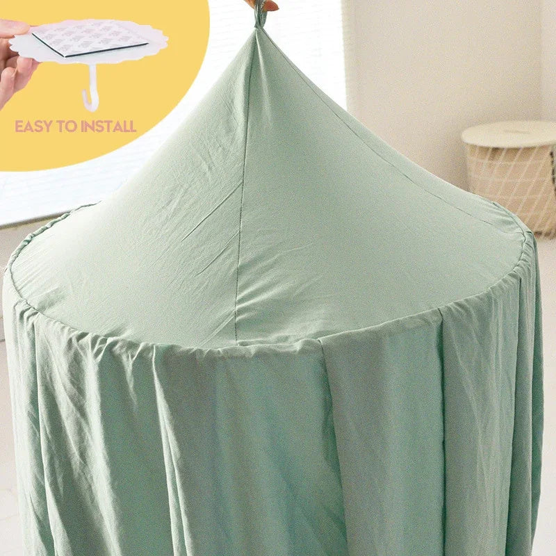 SXJ-01 65cm Princess Canopy Mosquito Net for Kids Round Dome Canopy Bed Decor