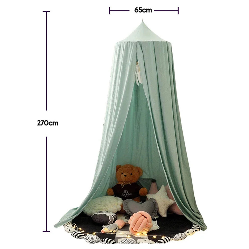 SXJ-01 65cm Princess Canopy Mosquito Net for Kids Round Dome Canopy Bed Decor