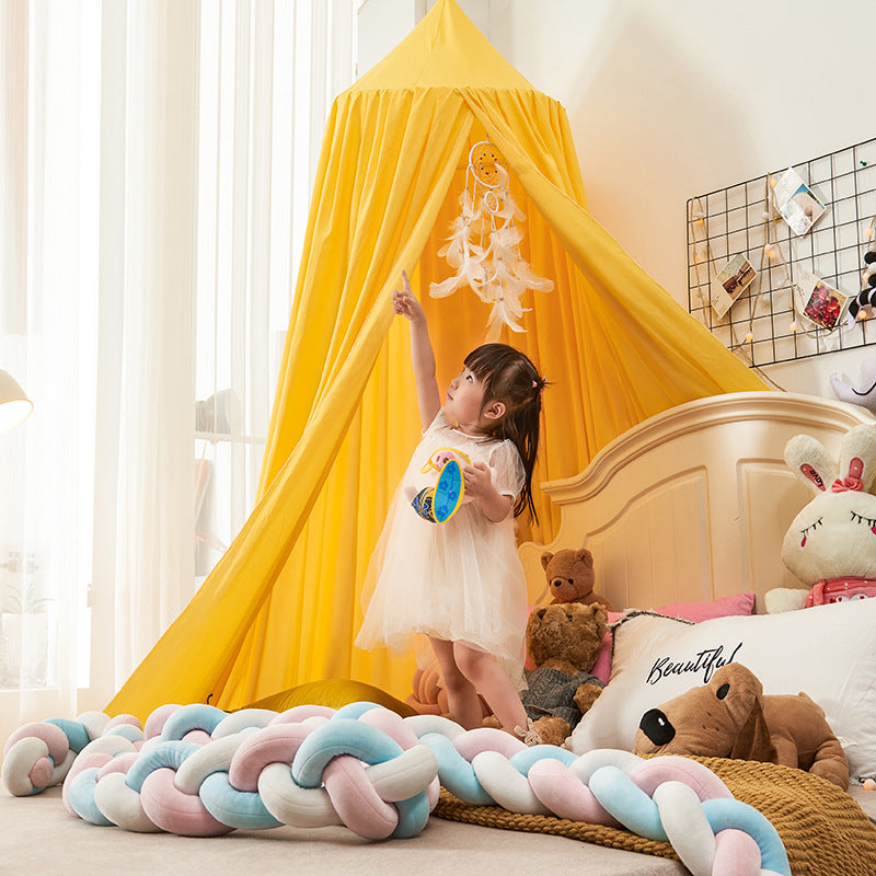 SXJ-01 65cm Princess Canopy Mosquito Net for Kids Round Dome Canopy Bed Decor