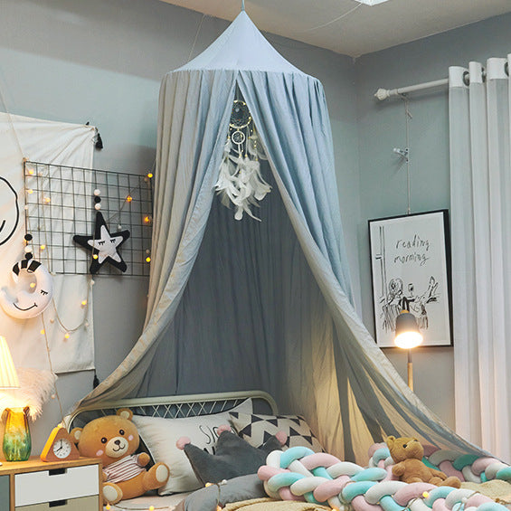SXJ-01 65cm Princess Canopy Mosquito Net for Kids Round Dome Canopy Bed Decor