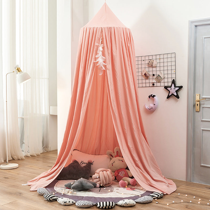 SXJ-01 65cm Princess Canopy Mosquito Net for Kids Round Dome Canopy Bed Decor