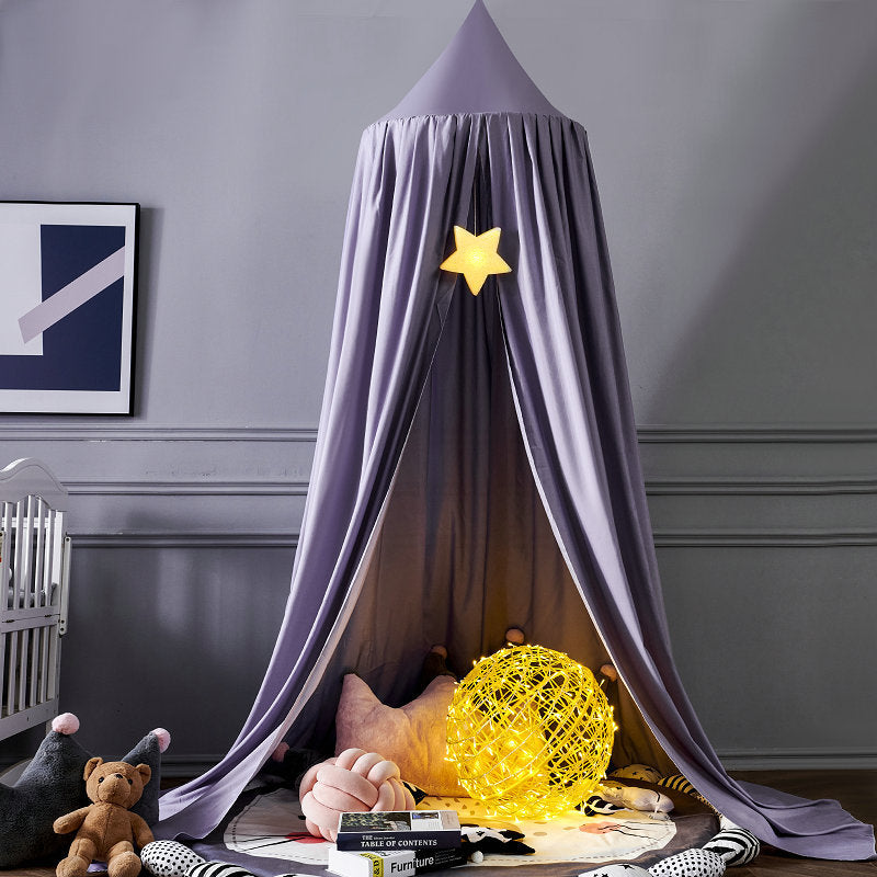 SXJ-01 65cm Princess Canopy Mosquito Net for Kids Round Dome Canopy Bed Decor