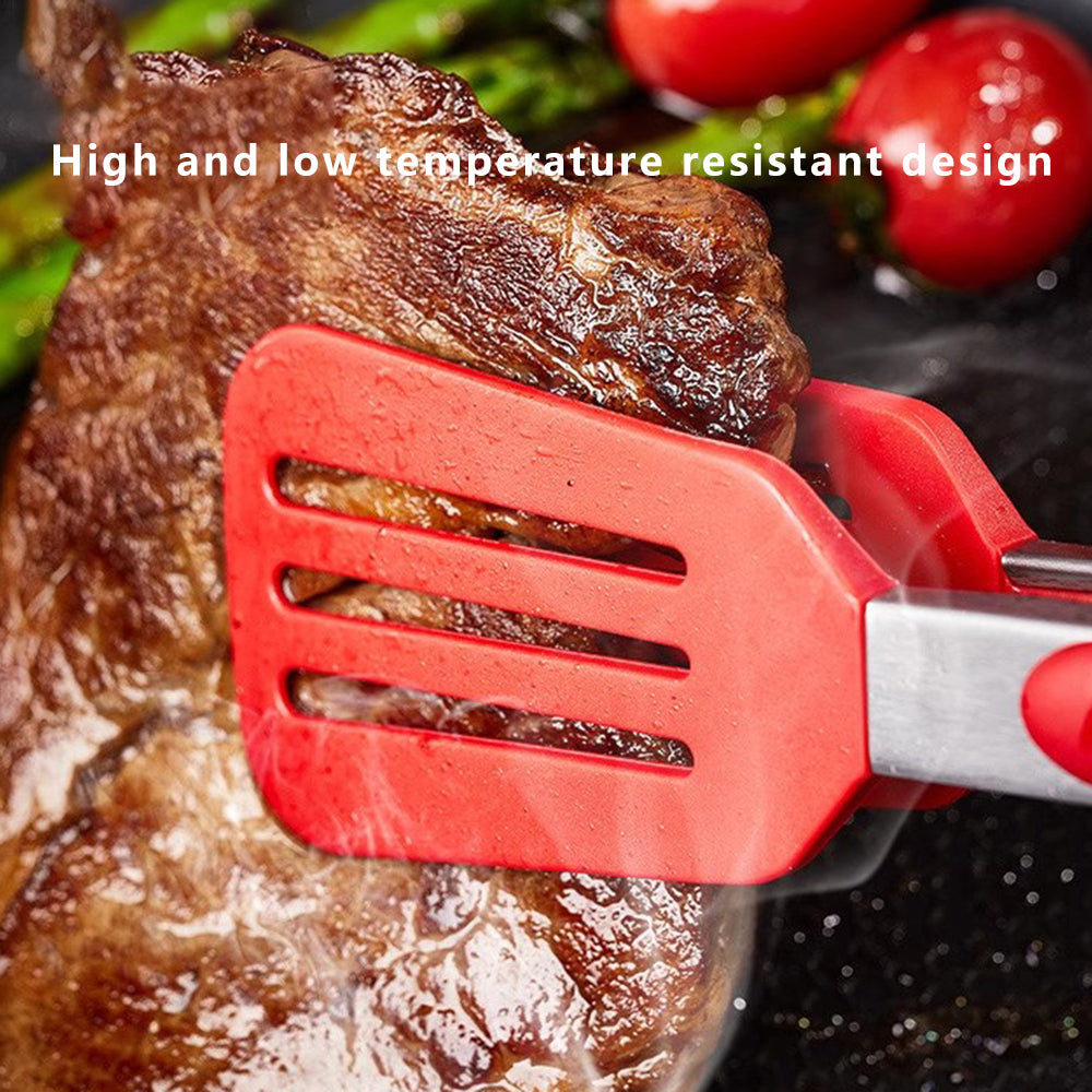 9 Inch Anti-Scalding Barbecue Tongs High Temperature Resistant Food Clip (with Raw Material FDA Report)