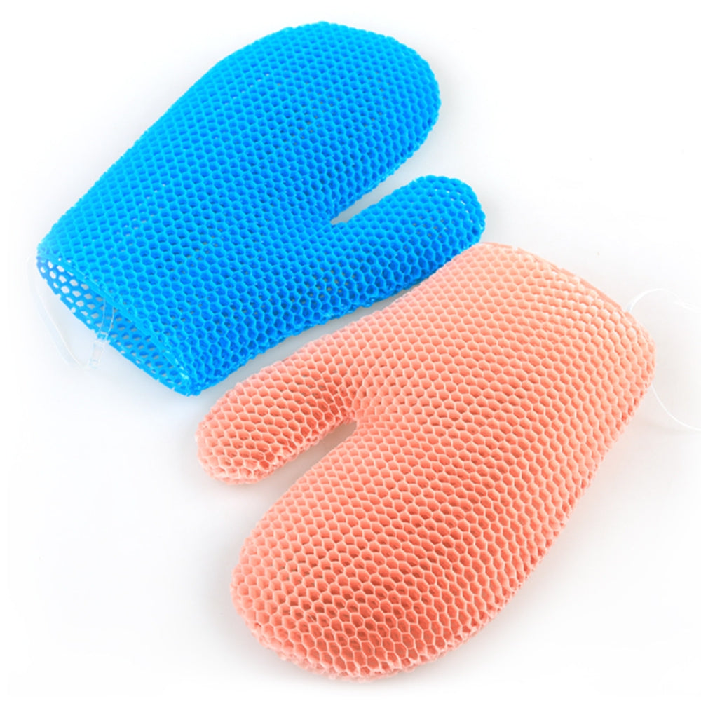 Exfoliating Bath Gloves TPU Skin Exfoliator for Body Exfoliating Body Scrub Gloves