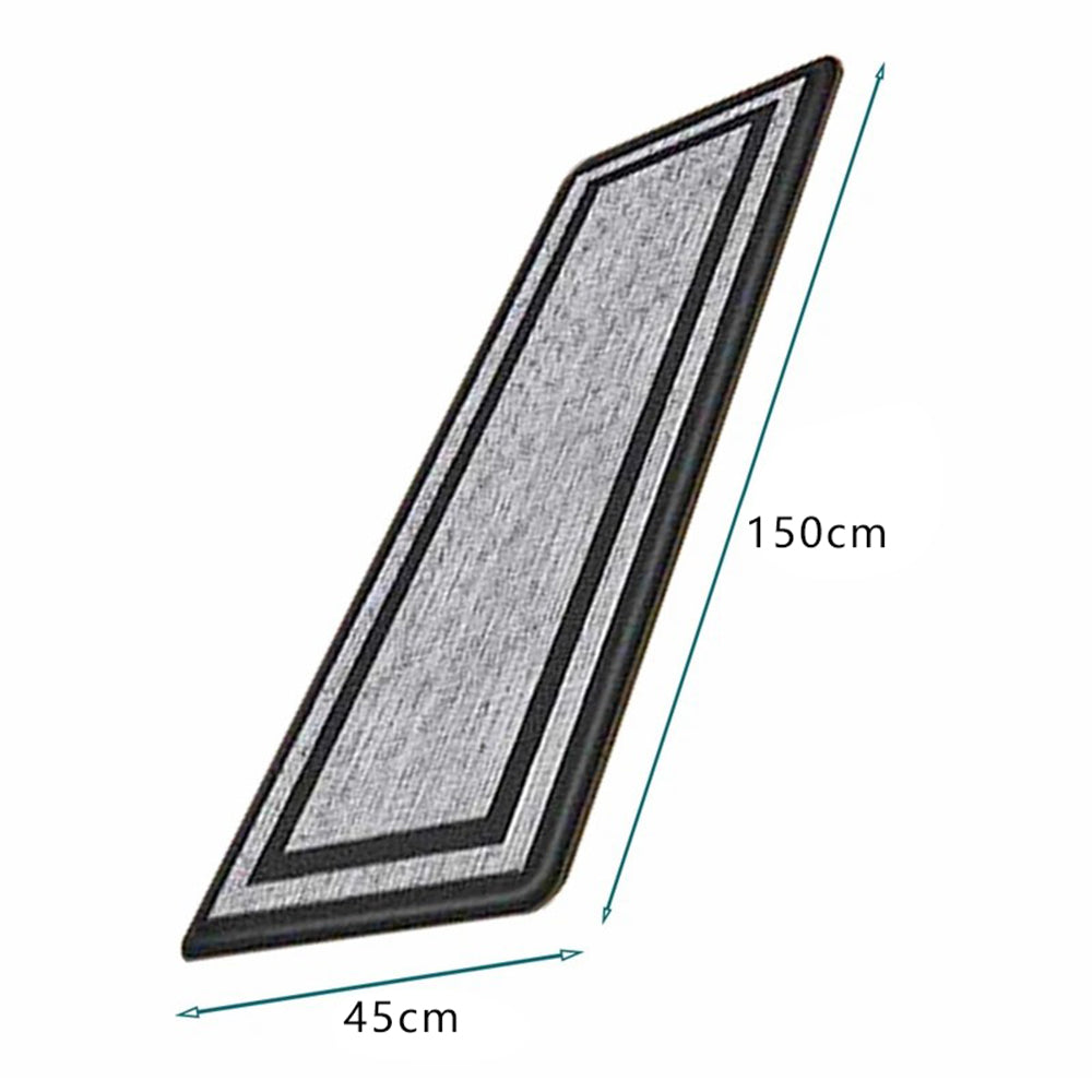 45x150cm PVC Carpet for Kitchen Bathroom Entryway Balcony Non-Slip Floor Mat